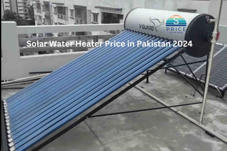 Solar water heater installed on building.