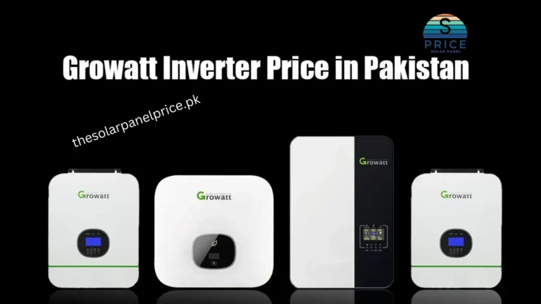 Growatt solar inverter prices in Pakistan