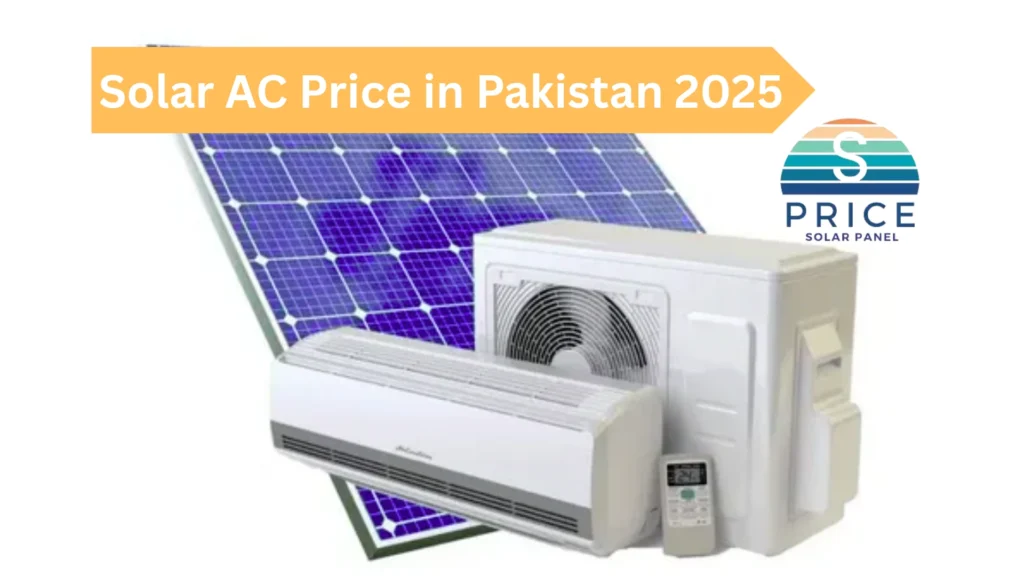 Solar AC Price 3 AC with solar panel with title solar ac price in pakistan