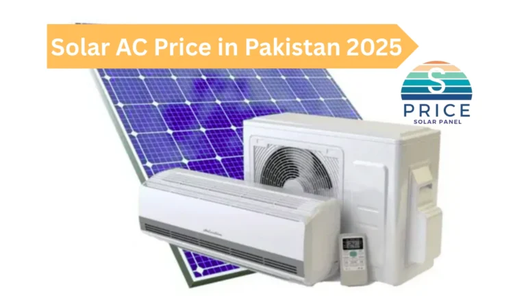 AC with solar panel with title solar ac price in pakistan